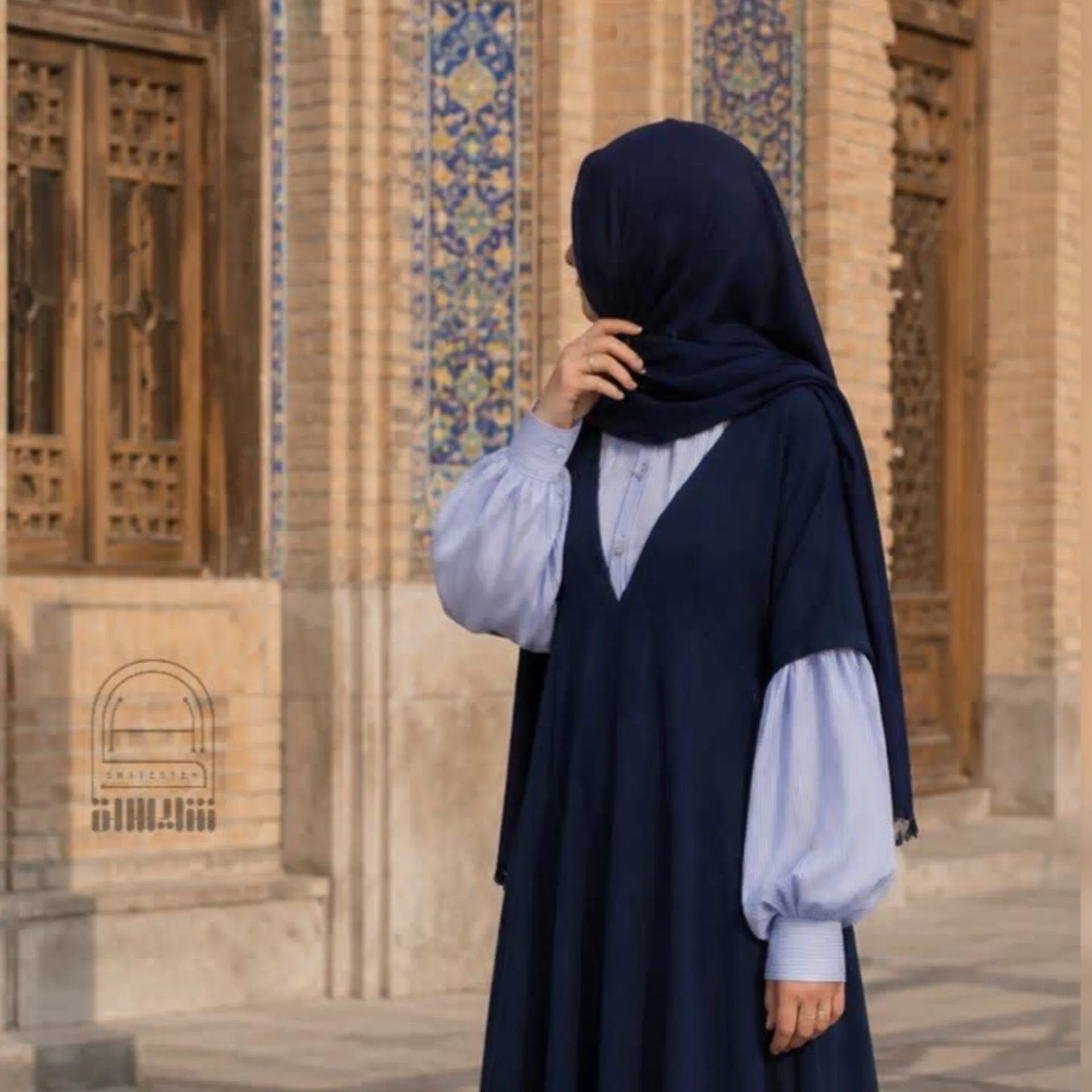 مانتو عبایی یاس