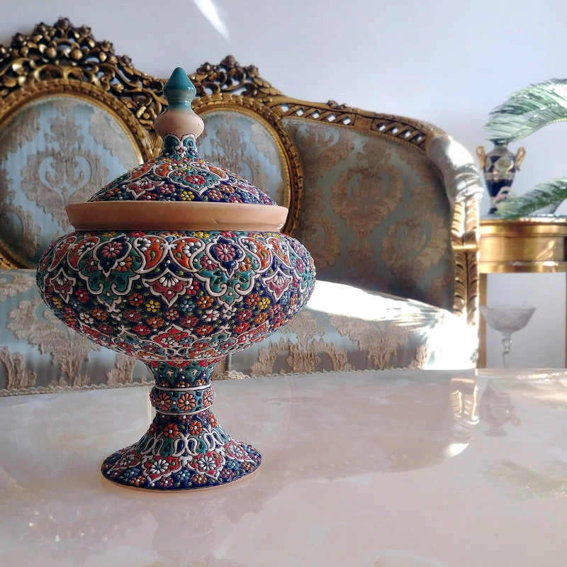 شکلات خوری میناکاری کد 25