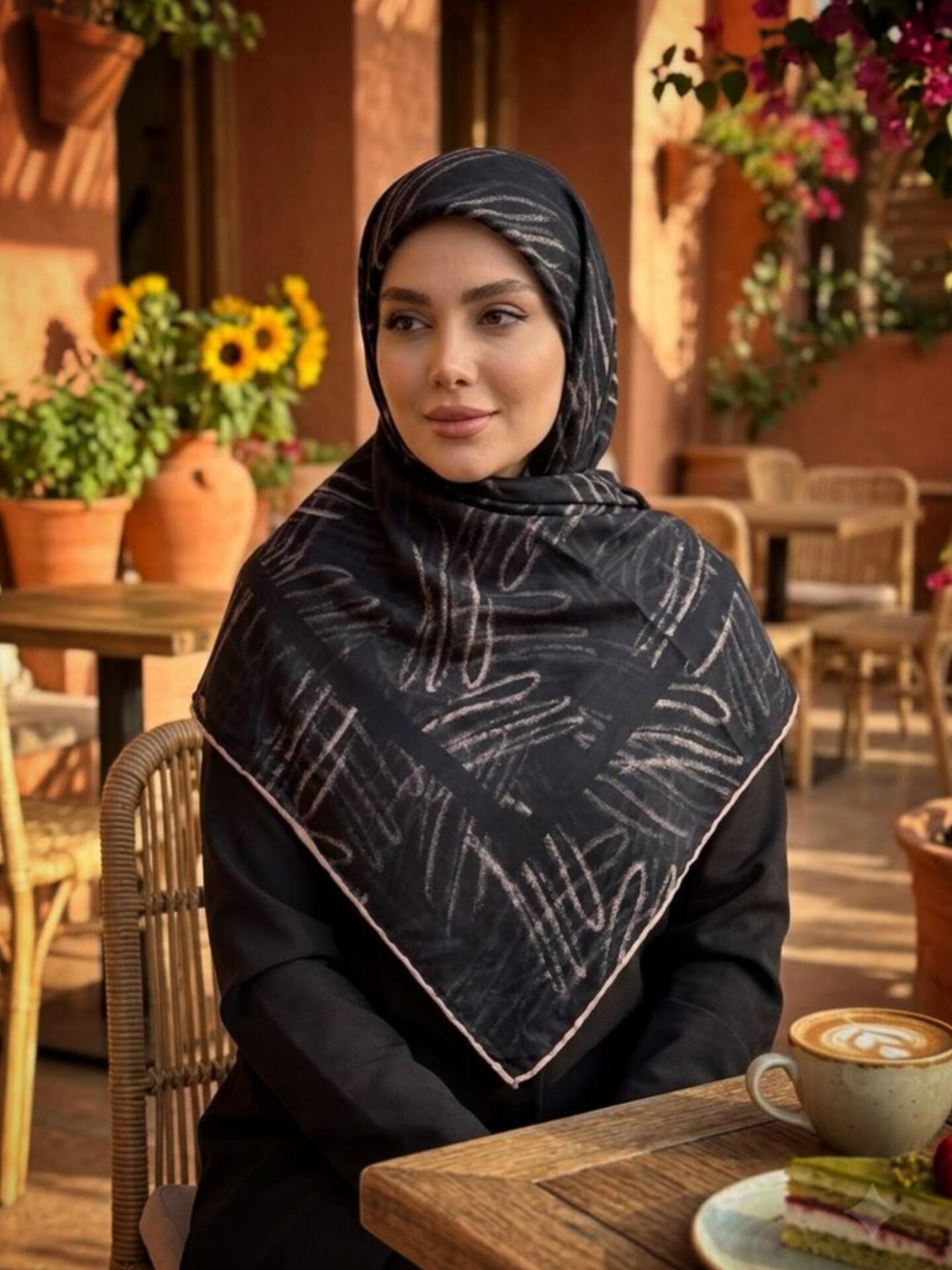 روسری نخ وال وارداتی شب استر