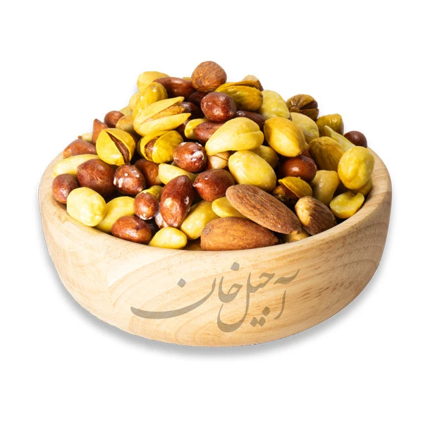 آجیل مخلوط 5 مغز برشته طلایی - 1000 گرم